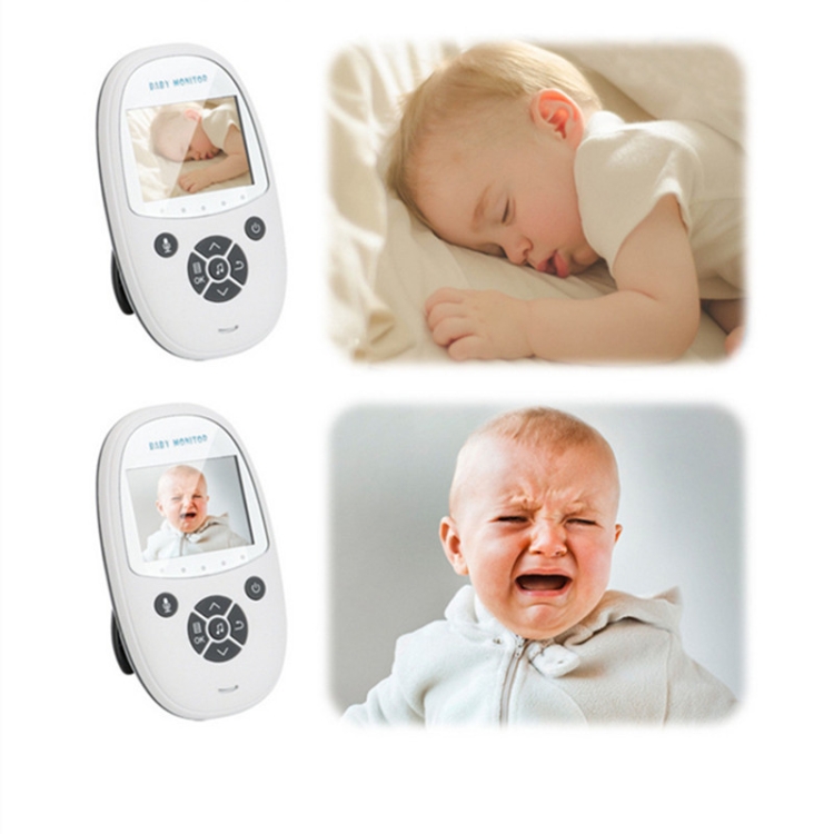 ZR302 2.4GHz Video digital Smart Baby Monitor Cámara de visión nocturna, reproductor de música, función de intercomunicador bidireccional (enchufe de la UE) - B3