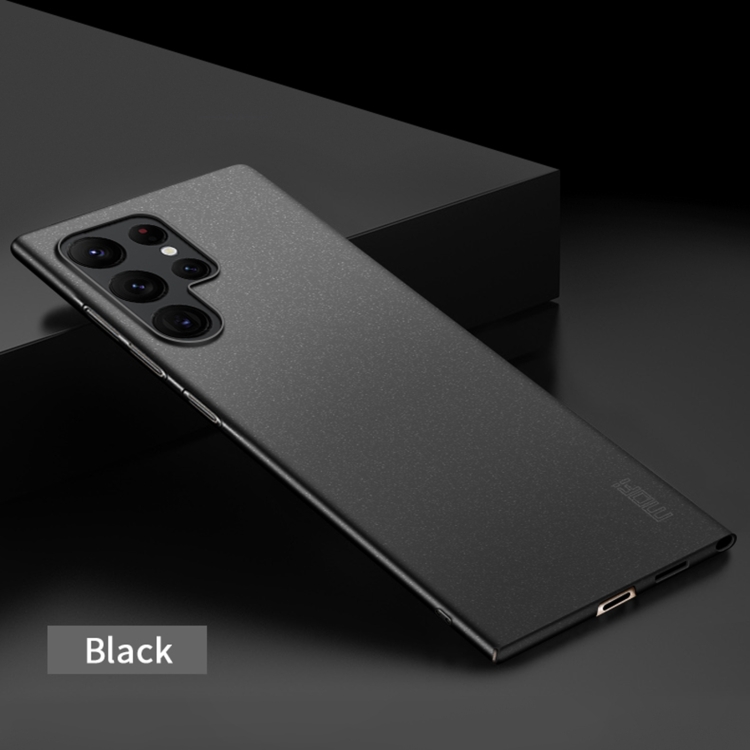 For Samsung Galaxy S23 Ultra 5G MOFI Fandun Series Frosted Ultra-thin PC Hard Phone Case(Black) For Samsung Galaxy S23 Ultra 5G MOFI Fandun Series Frosted Ultra-thin PC Hard Phone Case(Black)