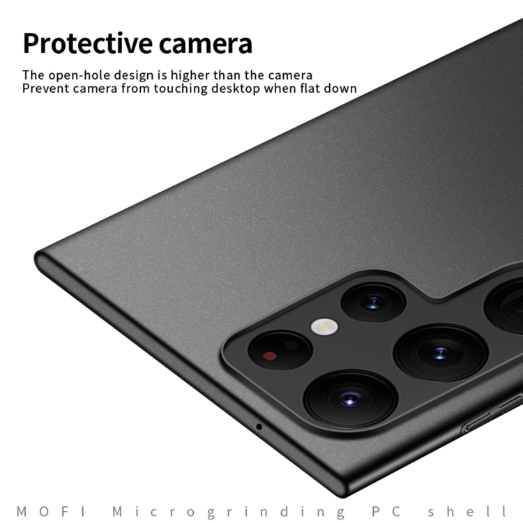 For Samsung Galaxy S23 Ultra 5G MOFI Fandun Series Frosted Ultra-thin PC Hard Phone Case(Black) For Samsung Galaxy S23 Ultra 5G MOFI Fandun Series Frosted Ultra-thin PC Hard Phone Case(Black)