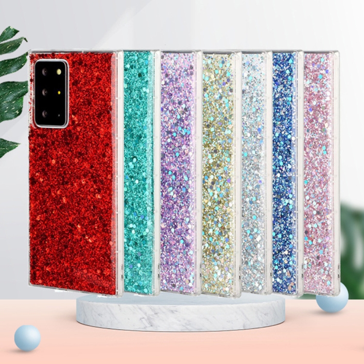 For Samsung Galaxy S21 5G Glitter Sequins Epoxy TPU Phone Case(Pink) For Samsung Galaxy S21 5G Glitter Sequins Epoxy TPU Phone Case(Pink)