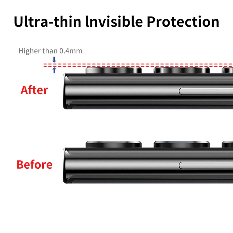For Samsung Galaxy S23 Ultra 5G ENKAY Rear Lens Aluminium Alloy Tempered Glass Film For Samsung Galaxy S23 Ultra 5G ENKAY Rear Lens Aluminium Alloy Tempered Glass Film