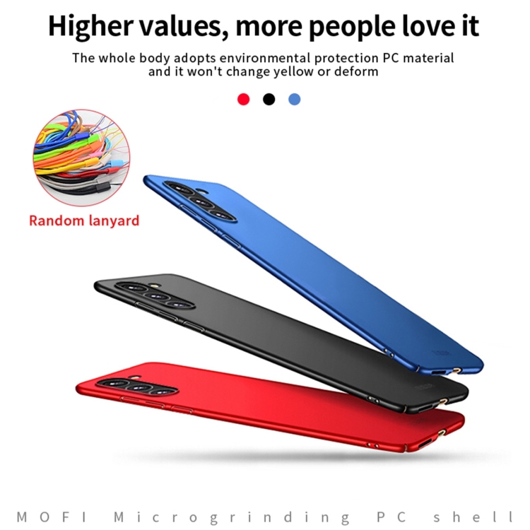 For Samsung Galaxy S23+ 5G MOFI Micro Frosted PC Ultra-thin Hard Case(Black) For Samsung Galaxy S23+ 5G MOFI Micro Frosted PC Ultra-thin Hard Case(Black)