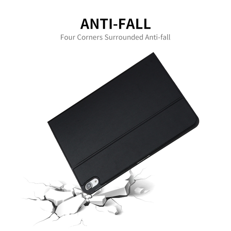 For iPad 10th Gen 10.9 2022 ENKAY PC Back Cover Smart Leather Tablet Case with Pen Slot & Holder(Black) For iPad 10th Gen 10.9 2022 ENKAY PC Back Cover Smart Leather Tablet Case with Pen Slot & Holder(Black)