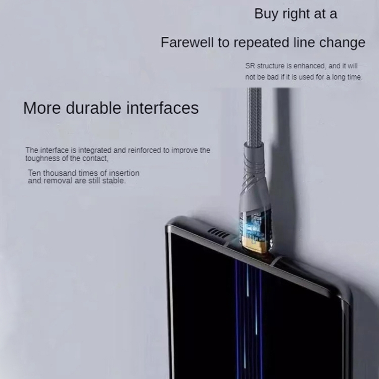 2pcs PD30W USB-C / Type-C to 8 Pin Transparent 3A Fast Charging Data Cable, Length: 1m(Green) 2pcs PD30W USB-C / Type-C to 8 Pin Transparent 3A Fast Charging Data Cable, Length: 1m(Green)