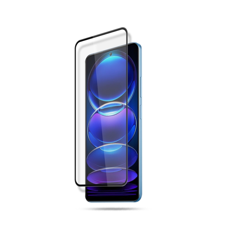 Protector de pantalla completo para Xiaomi 12 Lite - Cristal templado Full  Glue con borde Negro