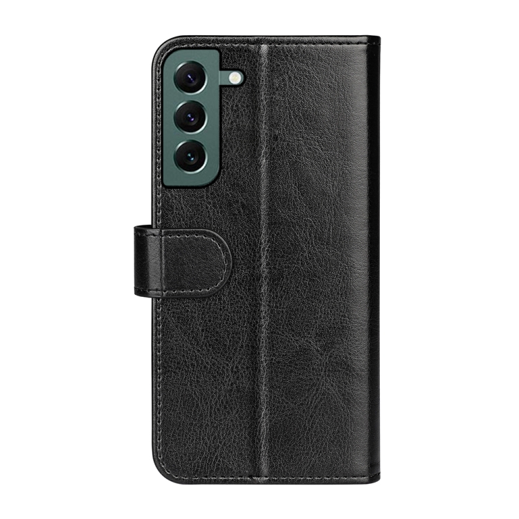 For Samsung Galaxy S23+ 5G R64 Texture Leather Phone Case(Black) For Samsung Galaxy S23+ 5G R64 Texture Leather Phone Case(Black)