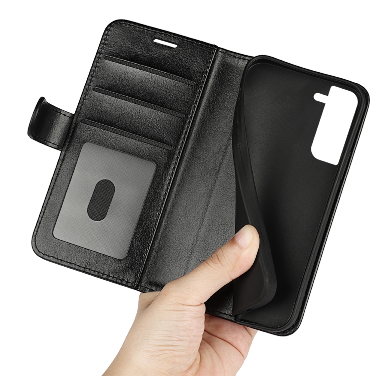 For Samsung Galaxy S23+ 5G R64 Texture Leather Phone Case(Black) For Samsung Galaxy S23+ 5G R64 Texture Leather Phone Case(Black)