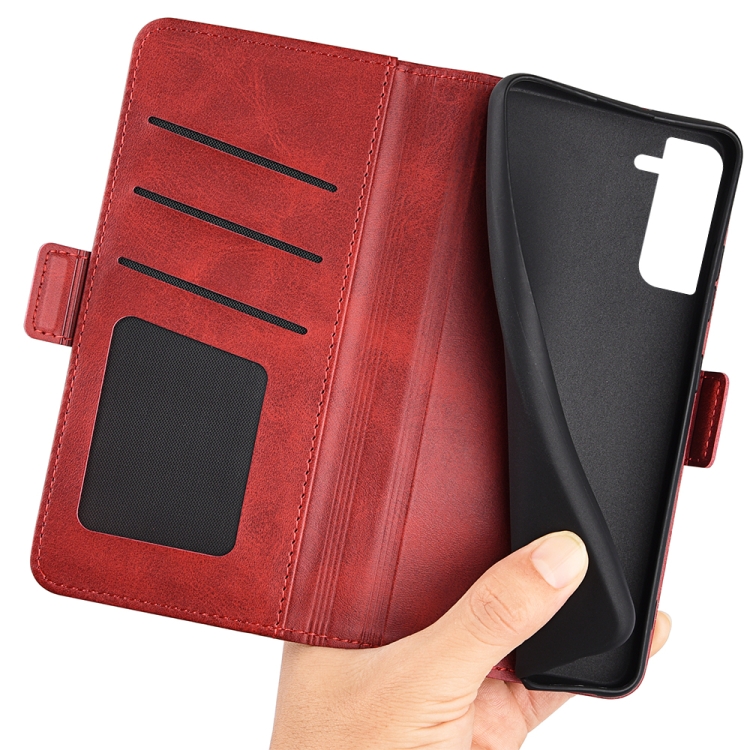 For Samsung Galaxy S23+ 5G Dual-side Magnetic Buckle Leather Phone Case(Black) For Samsung Galaxy S23+ 5G Dual-side Magnetic Buckle Leather Phone Case(Black)