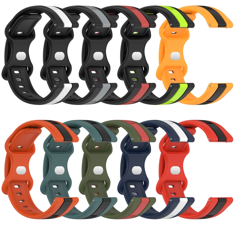 For Xiaomi MI Watch Sport 22mm Butterfly Buckle Two-Color