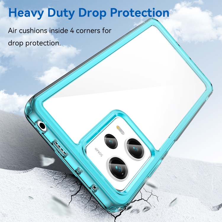 Compre Para Xiaomi Redmi 12 5G / Poco M6 Pro 5G Rugged TPU Cubierta de  Protección Drop Protection Case - Verde en China