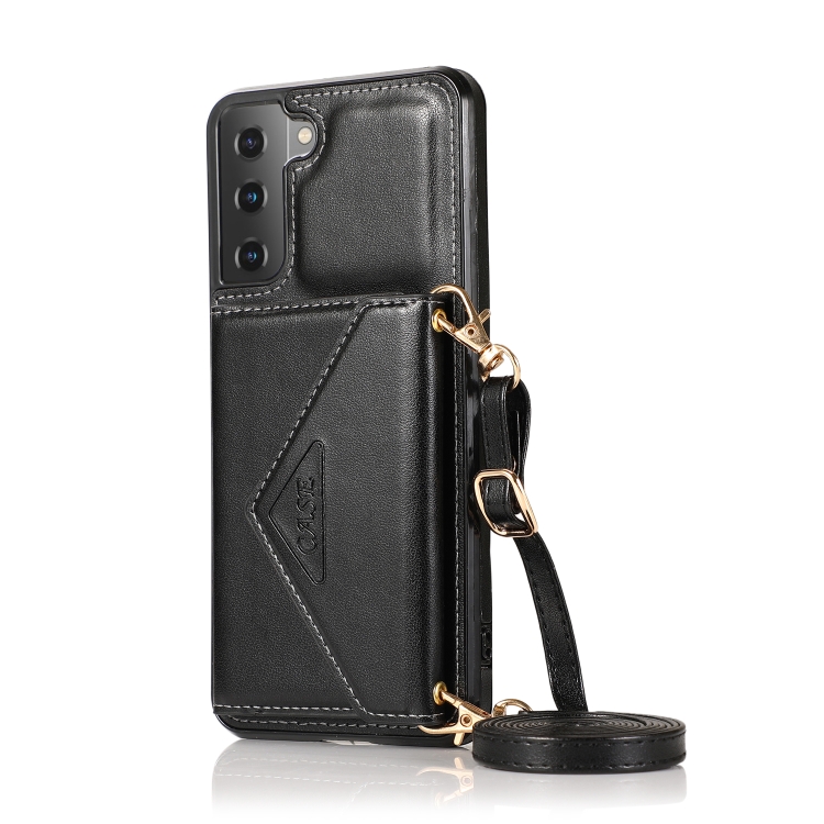 For Samsung Galaxy S23+ 5G Cross-body Wallet Card Bag Leather Phone Case(Black) For Samsung Galaxy S23+ 5G Cross-body Wallet Card Bag Leather Phone Case(Black)