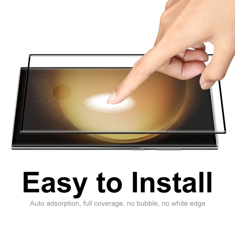 For Samsung Galaxy S23 Ultra 5G 5pcs ENKAY 3D Full Glue Hot Bending Explosion-proof Full Tempered Glass Film For Samsung Galaxy S23 Ultra 5G 5pcs ENKAY 3D Full Glue Hot Bending Explosion-proof Full Tempered Glass Film