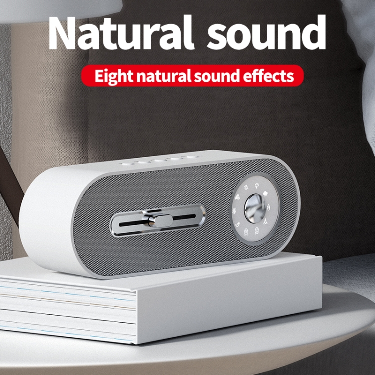 JY-78 Bluetooth Speaker with Sleep White Noise Support Memory Card U-disk(white) JY-78 Bluetooth Speaker with Sleep White Noise Support Memory Card U-disk(white)