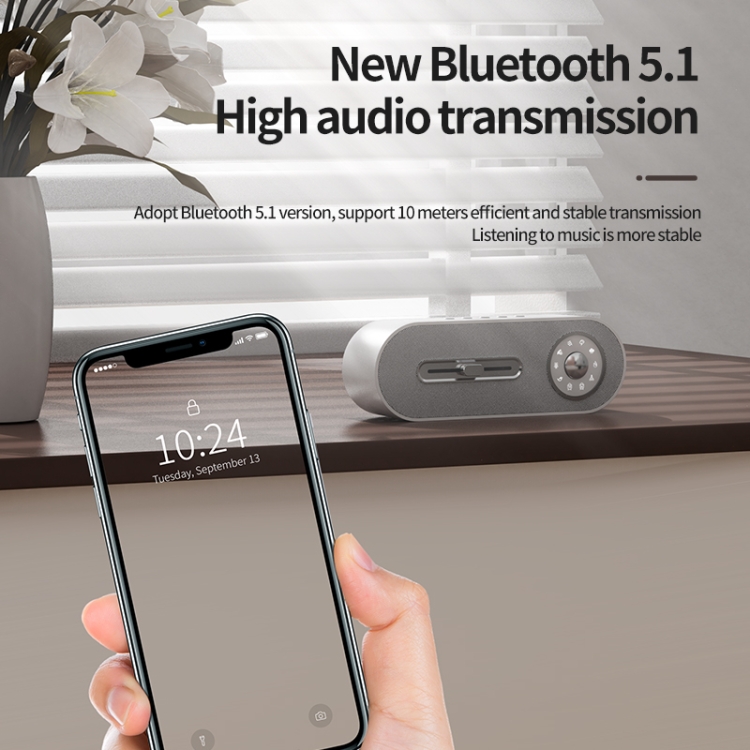 JY-78 Bluetooth Speaker with Sleep White Noise Support Memory Card U-disk(white) JY-78 Bluetooth Speaker with Sleep White Noise Support Memory Card U-disk(white)