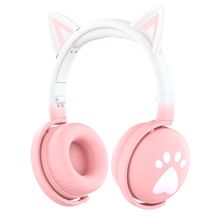 Audífonos Inalámbricos con Orejas de Gato KE28 - ¡Sonido y Estilo Divertido!