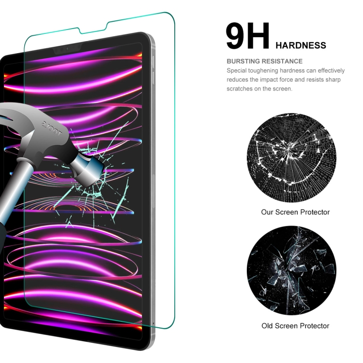 For iPad Pro 12.9 2022 / 2021 / 2020 / 2018 ENKAY 0.33mm Explosion-proof Tempered Glass Film For iPad Pro 12.9 2022 / 2021 / 2020 / 2018 ENKAY 0.33mm Explosion-proof Tempered Glass Film