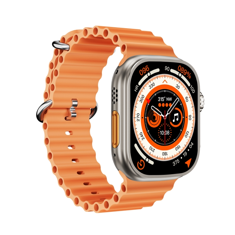 WS18 MAX ULTRA Akıllı Saat, 2.03 inç Renkli Ekran, Kalp Atışı İzleme / Kan Basıncı İzleme Özelliği (Altın) - 1