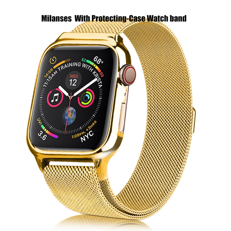 Apple watch series 4 milanese loop gold online