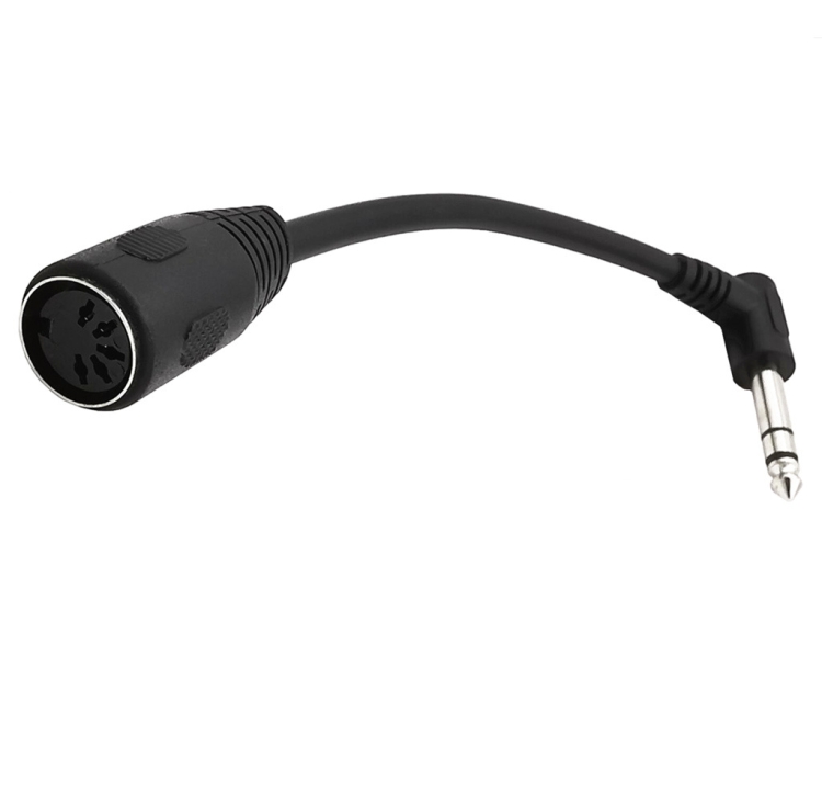 Junsunmay 635mm 14 Inch Male To Female 5 Pin Midi Audio Stero Adapter Cable Length 20cm 