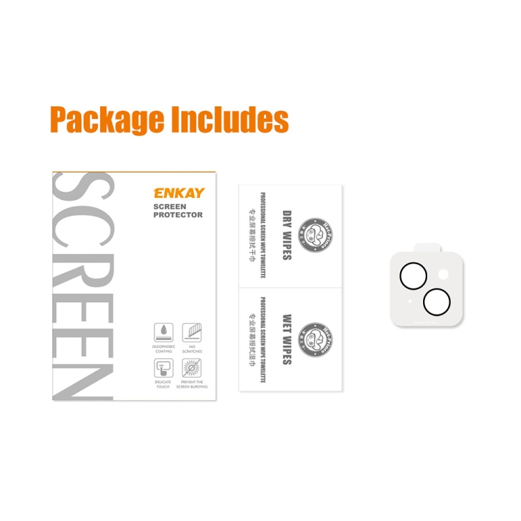 For iPhone 13 / 13 mini ENKAY Hat-Prince Tempered Individual Ring Camera Glass Film with Positioner For iPhone 13 / 13 mini ENKAY Hat-Prince Tempered Individual Ring Camera Glass Film with Positioner