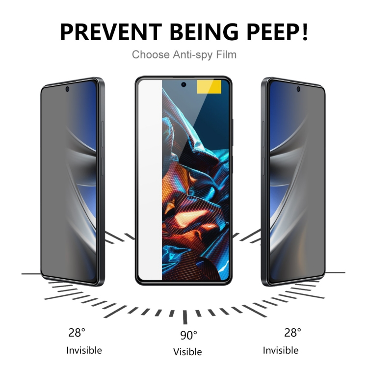 Protector de pantalla Xiaomi Poco X5 - Antiespía