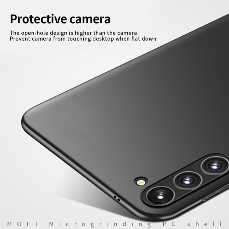 For Samsung Galaxy S24 5G MOFI Frosted PC Ultra-thin Hard Phone Case(Blue) For Samsung Galaxy S24 5G MOFI Frosted PC Ultra-thin Hard Phone Case(Blue)