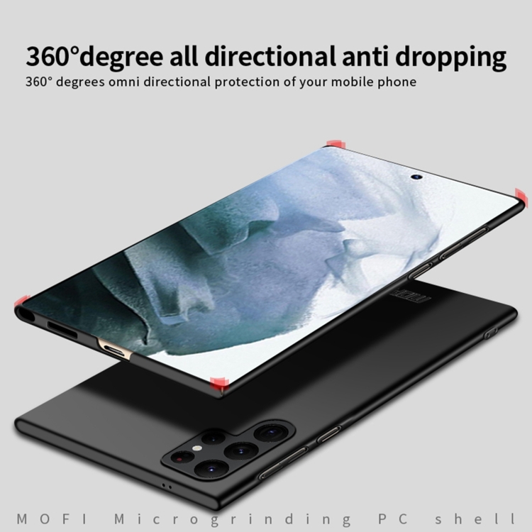 For Samsung Galaxy S24 Ultra 5G MOFI Frosted PC Ultra-thin Hard Phone Case(Black) For Samsung Galaxy S24 Ultra 5G MOFI Frosted PC Ultra-thin Hard Phone Case(Black)