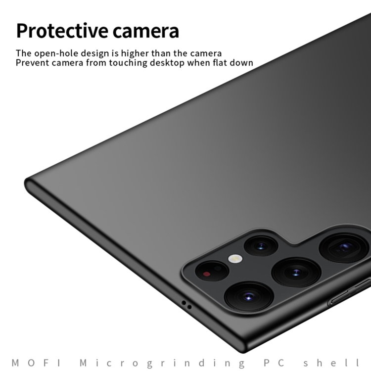 For Samsung Galaxy S24 Ultra 5G MOFI Frosted PC Ultra-thin Hard Phone Case(Black) For Samsung Galaxy S24 Ultra 5G MOFI Frosted PC Ultra-thin Hard Phone Case(Black)