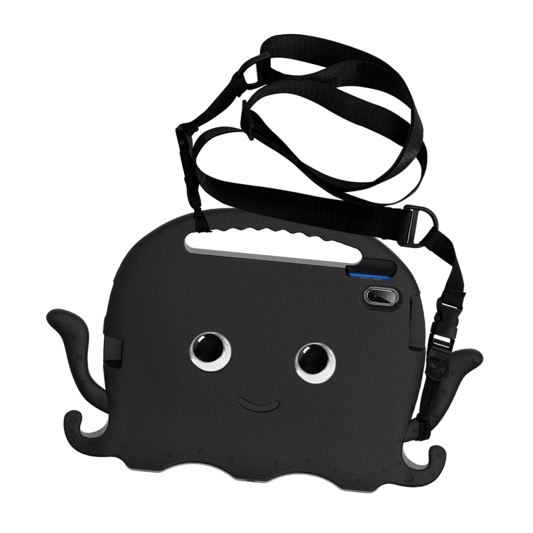 For iPad 10th Gen 10.9 2022 Octopus Style EVA + PC Tablet Case with Strap(Black) For iPad 10th Gen 10.9 2022 Octopus Style EVA + PC Tablet Case with Strap(Black)