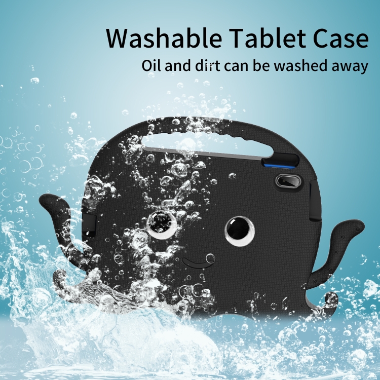For iPad 10th Gen 10.9 2022 Octopus Style EVA + PC Tablet Case with Strap(Black) For iPad 10th Gen 10.9 2022 Octopus Style EVA + PC Tablet Case with Strap(Black)