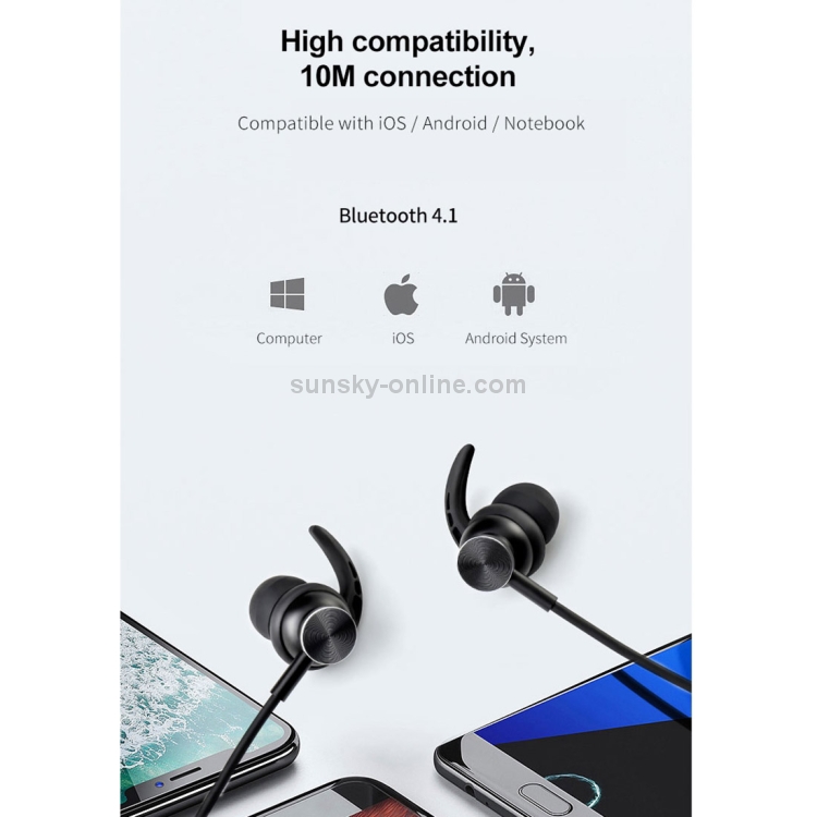 Casque sans fil Bluetooth 4.1 Casque stéréo pliable antibruit pour iPhone,  Android