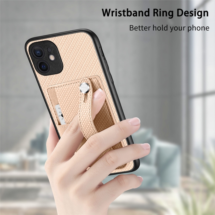 For iPhone 12 Wristband Kickstand Card Wallet Back Cover Phone Case with Tool Knife(Black) For iPhone 12 Wristband Kickstand Card Wallet Back Cover Phone Case with Tool Knife(Black)