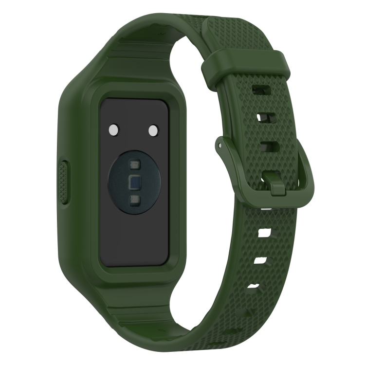 Correa TPU Huawei Band 7 (verde ejército) 