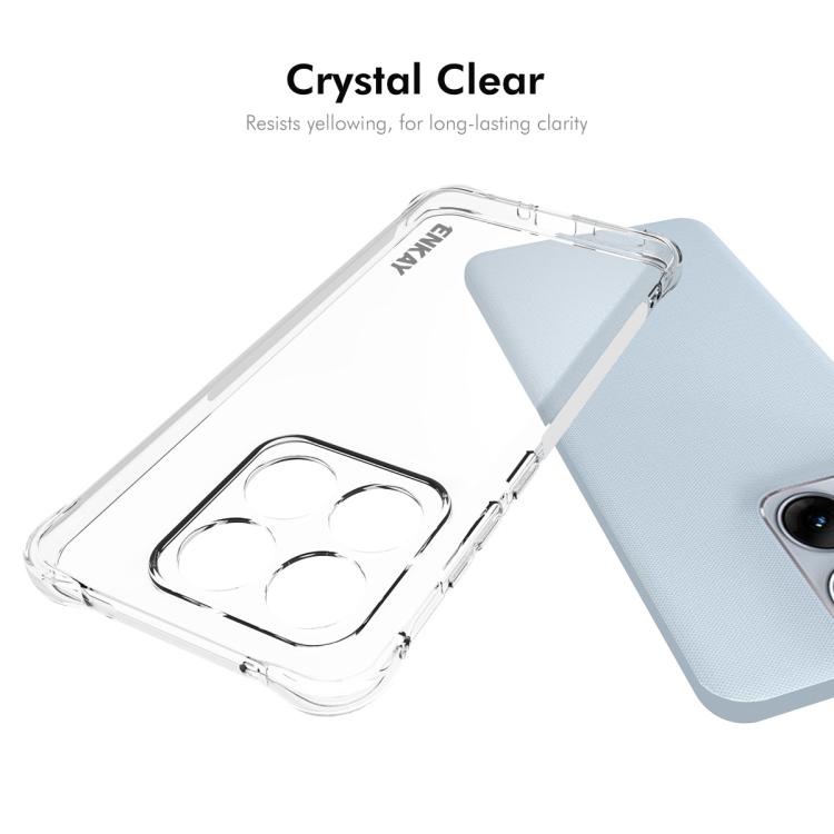 For Motorola Edge 70 Fusion ENKAY Hat-Prince Transparent TPU Shockproof Phone Case