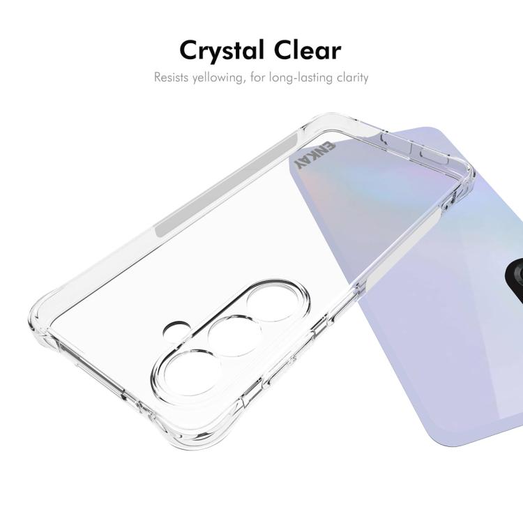 For Galaxy S26+ 5G ENKAY Hat-Prince Transparent TPU Shockproof Phone Case
