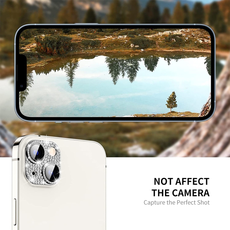 For iPhone 13 / 13 mini ENKAY Hat-Prince Blink Diamond Camera Lens Aluminium Alloy Tempered Glass Film(Pink) For iPhone 13 / 13 mini ENKAY Hat-Prince Blink Diamond Camera Lens Aluminium Alloy Tempered Glass Film(Pink)