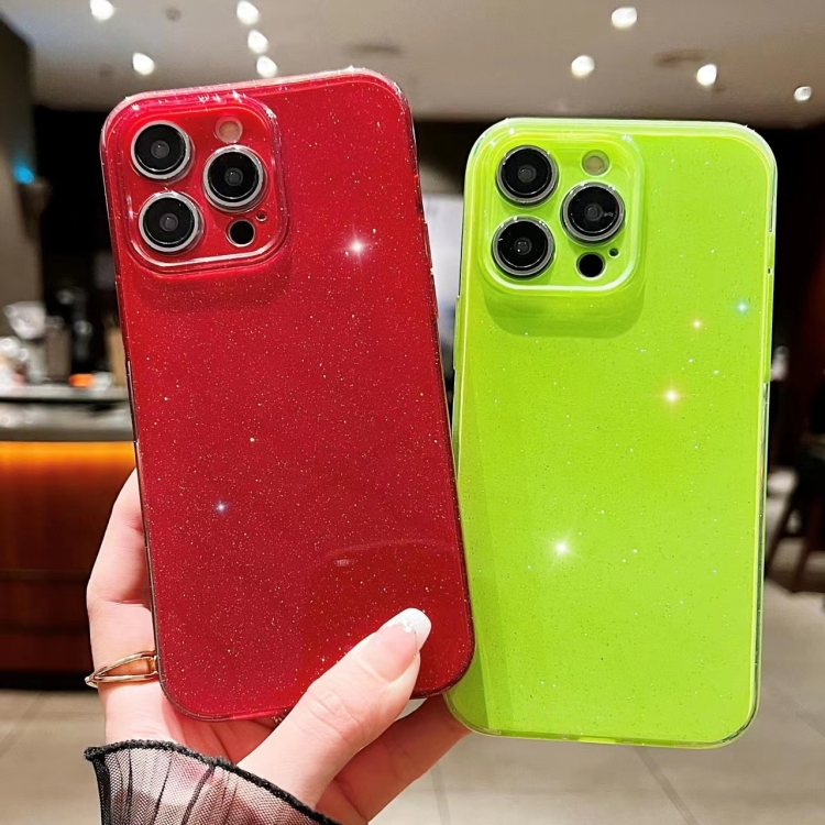 For iPhone 11 Pro Max Jelly Glitter Solid Color TPU Phone Case(Black) For iPhone 11 Pro Max Jelly Glitter Solid Color TPU Phone Case(Black)