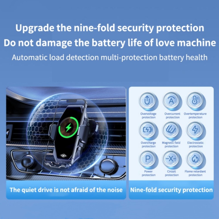 T7 Multipurpose Car Wireless Charger Infrared Automatic Inducction Car Mobile Phone Bracket T7 Multipurpose Car Wireless Charger Infrared Automatic Inducction Car Mobile Phone Bracket