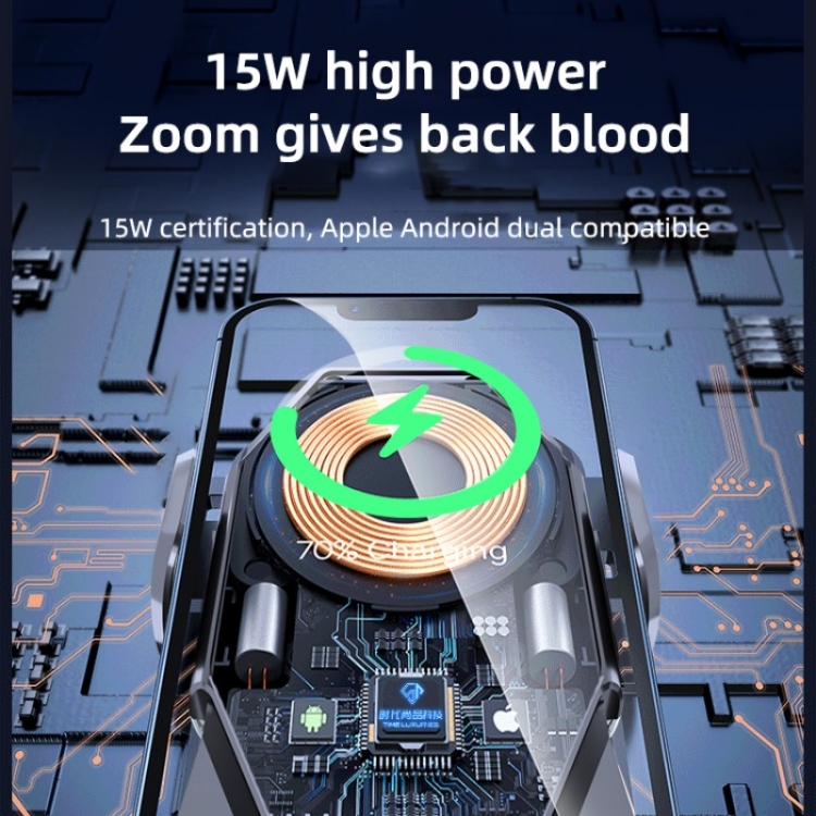 T7 Multipurpose Car Wireless Charger Infrared Automatic Inducction Car Mobile Phone Bracket T7 Multipurpose Car Wireless Charger Infrared Automatic Inducction Car Mobile Phone Bracket