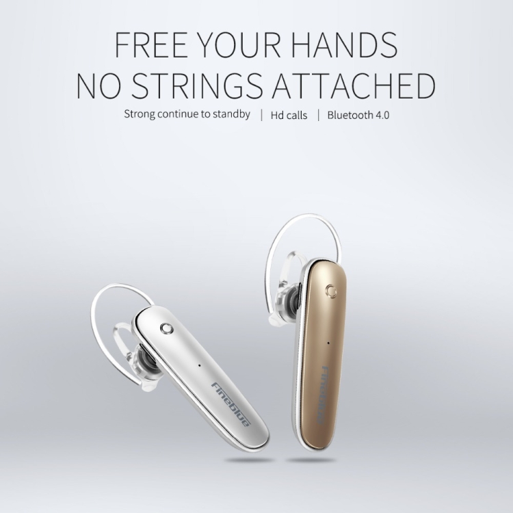 Fineblue FX-2 Bluetooth 4.0 Wireless Stereo Headset Earphones With Mic Black