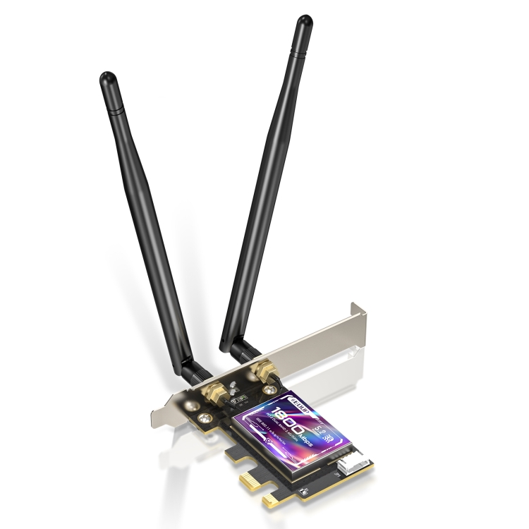EDUP EP-9658 Carte PCI-E WiFi 6 AX1800M Adaptateur Bluetooth 5.2