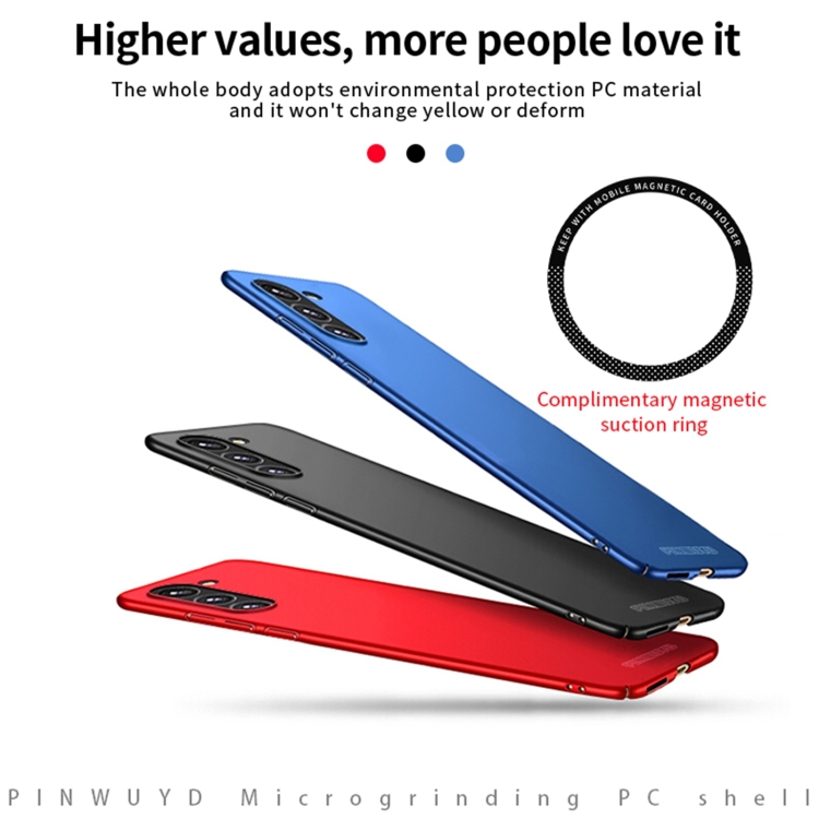 For Samsung Galaxy S23 5G PINWUYO Magnetic Magsafe Frosted PC Ultra-thin Hard Phone Case(Black) For Samsung Galaxy S23 5G PINWUYO Magnetic Magsafe Frosted PC Ultra-thin Hard Phone Case(Black)