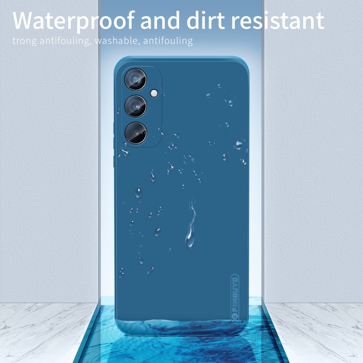 For Samsung Galaxy S24 FE 5G PINWUYO Sense Series Liquid Silicone TPU Phone Case(Green) For Samsung Galaxy S24 FE 5G PINWUYO Sense Series Liquid Silicone TPU Phone Case(Green)
