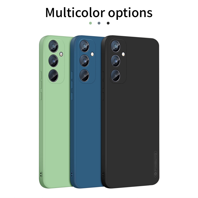 For Samsung Galaxy S24 FE 5G PINWUYO Sense Series Liquid Silicone TPU Phone Case(Green) For Samsung Galaxy S24 FE 5G PINWUYO Sense Series Liquid Silicone TPU Phone Case(Green)