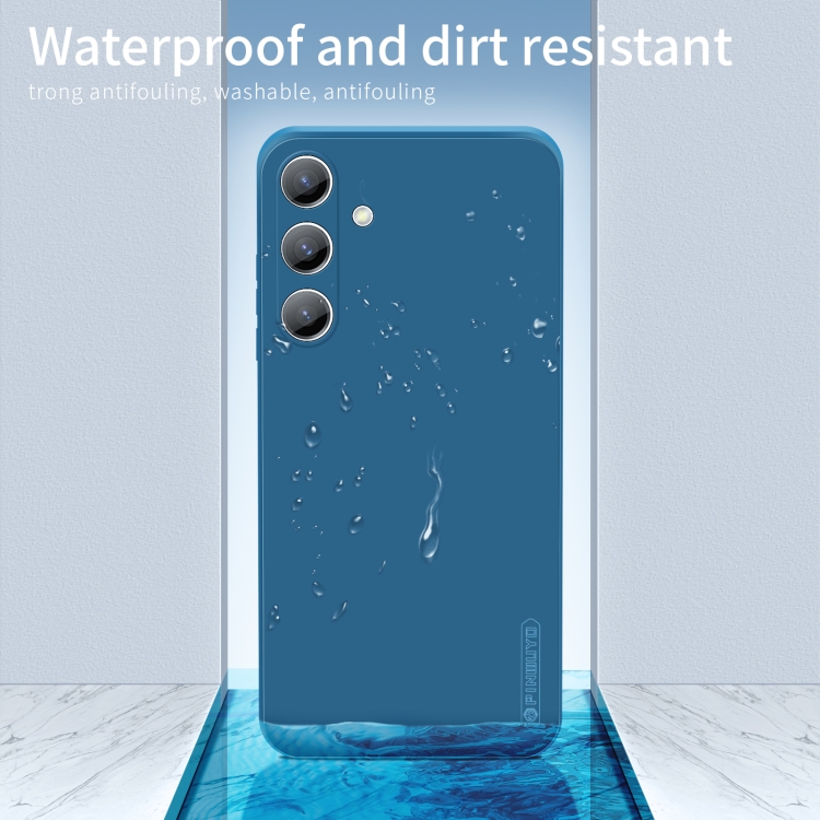 For Samsung Galaxy S25 5G PINWUYO Sense Series Liquid Silicone TPU Phone Case(Black) For Samsung Galaxy S25 5G PINWUYO Sense Series Liquid Silicone TPU Phone Case(Black)