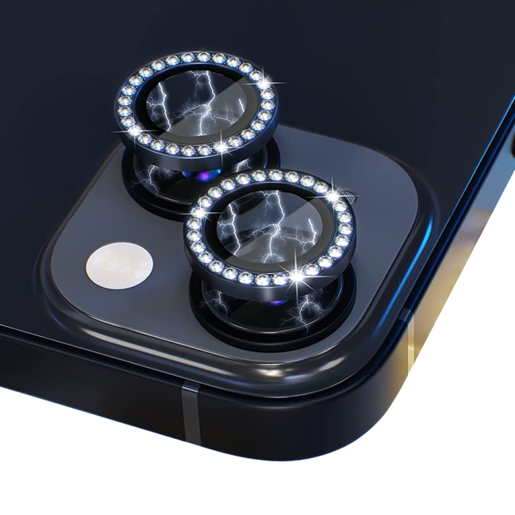 For iPhone 14 / 14 Plus NORTHJO Camera Lens Protector Tempered Glass Metal Rhinestone Ring Film(Black) For iPhone 14 / 14 Plus NORTHJO Camera Lens Protector Tempered Glass Metal Rhinestone Ring Film(Black)