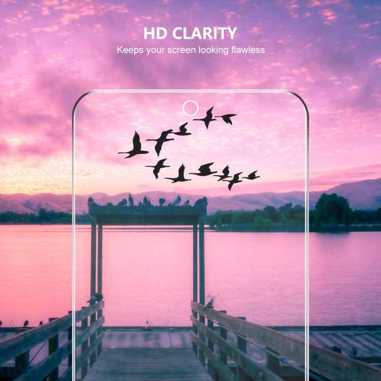 Pour Samsung Galaxy A55 ENKAY 0.26mm 9H 2.5D Film de verre trempé à haute  teneur en aluminium-silicium