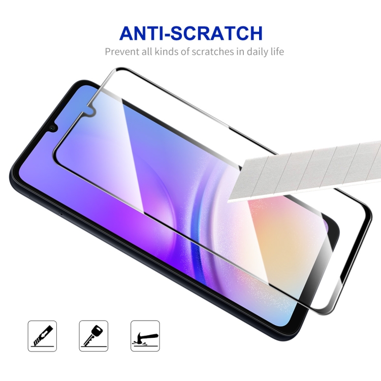 Pour Samsung Galaxy A55 ENKAY 0.26mm 9H 2.5D Film de verre trempé à haute  teneur en aluminium-silicium