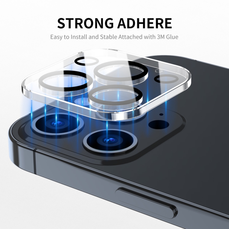 For iPhone 15 Pro / 15 Pro Max 2pcs ENKAY Hat-Prince 9H Rear Camera Lens Tempered Glass Film For iPhone 15 Pro / 15 Pro Max 2pcs ENKAY Hat-Prince 9H Rear Camera Lens Tempered Glass Film