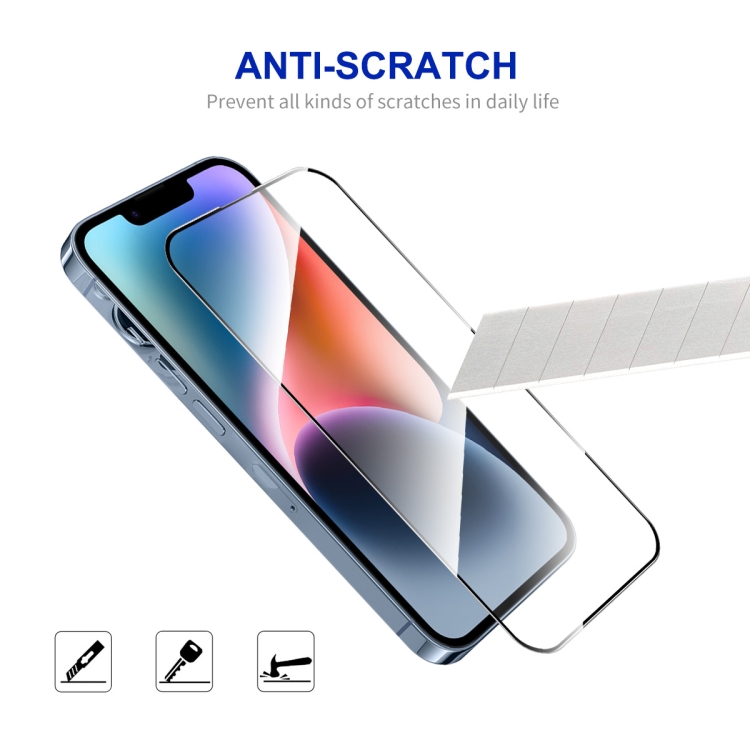 For iPhone 15 Plus ENKAY Full Glue High Aluminum-silicon Tempered Glass Film For iPhone 15 Plus ENKAY Full Glue High Aluminum-silicon Tempered Glass Film